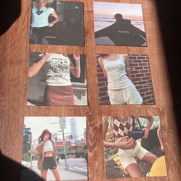 Brandy Melville Style Cards 20 Included - Picture 2 of 5